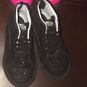 Toddler glitter vans
